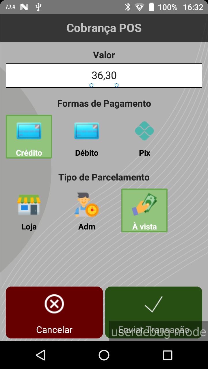 facilitec tela cobranca pos