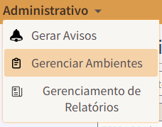menu principal