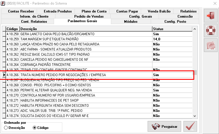 parâmetro 4.18.266